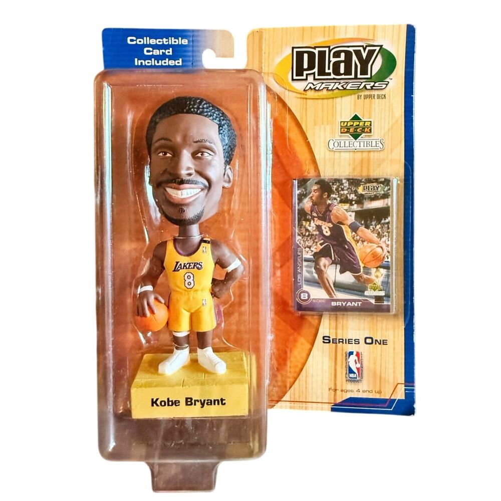 Kobe Bryant PlayMakers Figure • 2000 • New Sealed • Trading Card Included